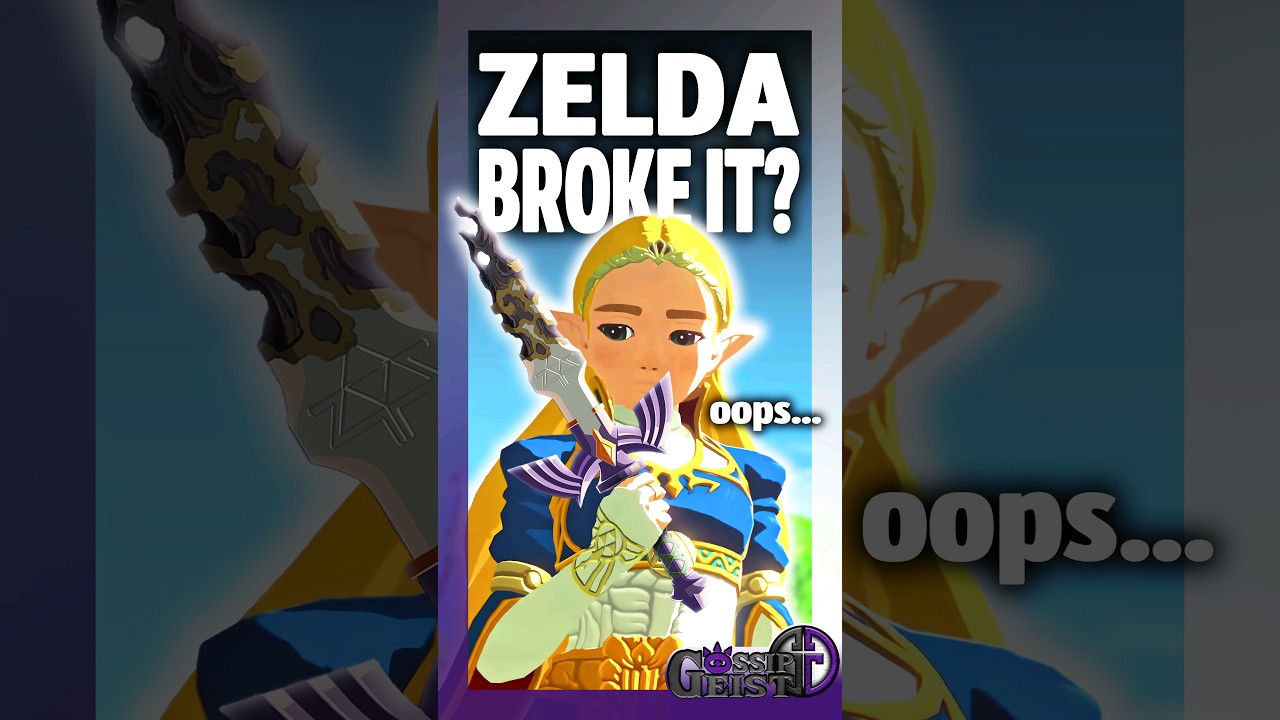 Zelda Breaks the Master Sword? 🔱