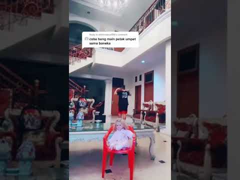 PETAK UMPET SAMA BONEKA‼️😱SEREM BANGET‼️😭 #shorts #bonekaviral