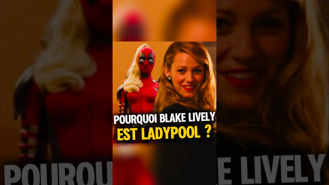 Blake Lively en Lady-Deadpool ? 😱