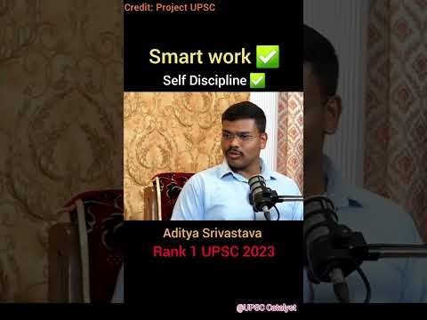 Upsc topper 💥Aditya Srivastava 💫 #trendingshorts #ias #upsc #aim #upsctopper #aspirants #motivation
