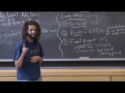 Advanced Algorithms (COMPSCI 224), Lecture 1