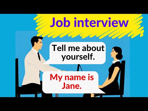 Tell Me About Yourself | Job Interview Conversation in English | Question and Answer ✅