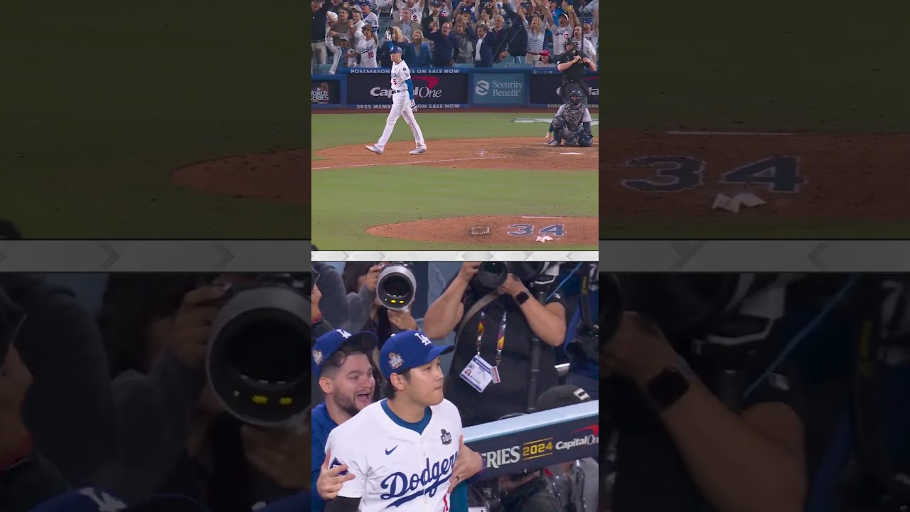Shohei Ohtani’s Reaction to Dodgers’ Dramatic Grand Slam ⚾️
