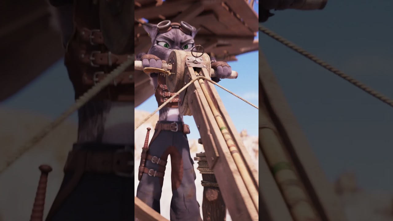 Crolloq is never missing her shots 💥  #chickenhare #animatedfilms #movie