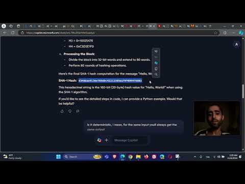 Cryptography Hashing functions SHA and specificaly SHA1 hashing