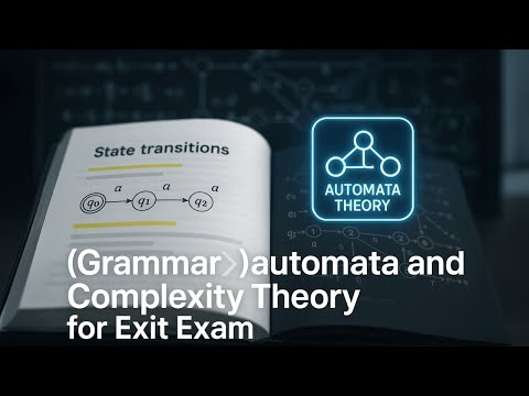 🎓 Automata and Complexity for Exit | Regular Expressions (RE)