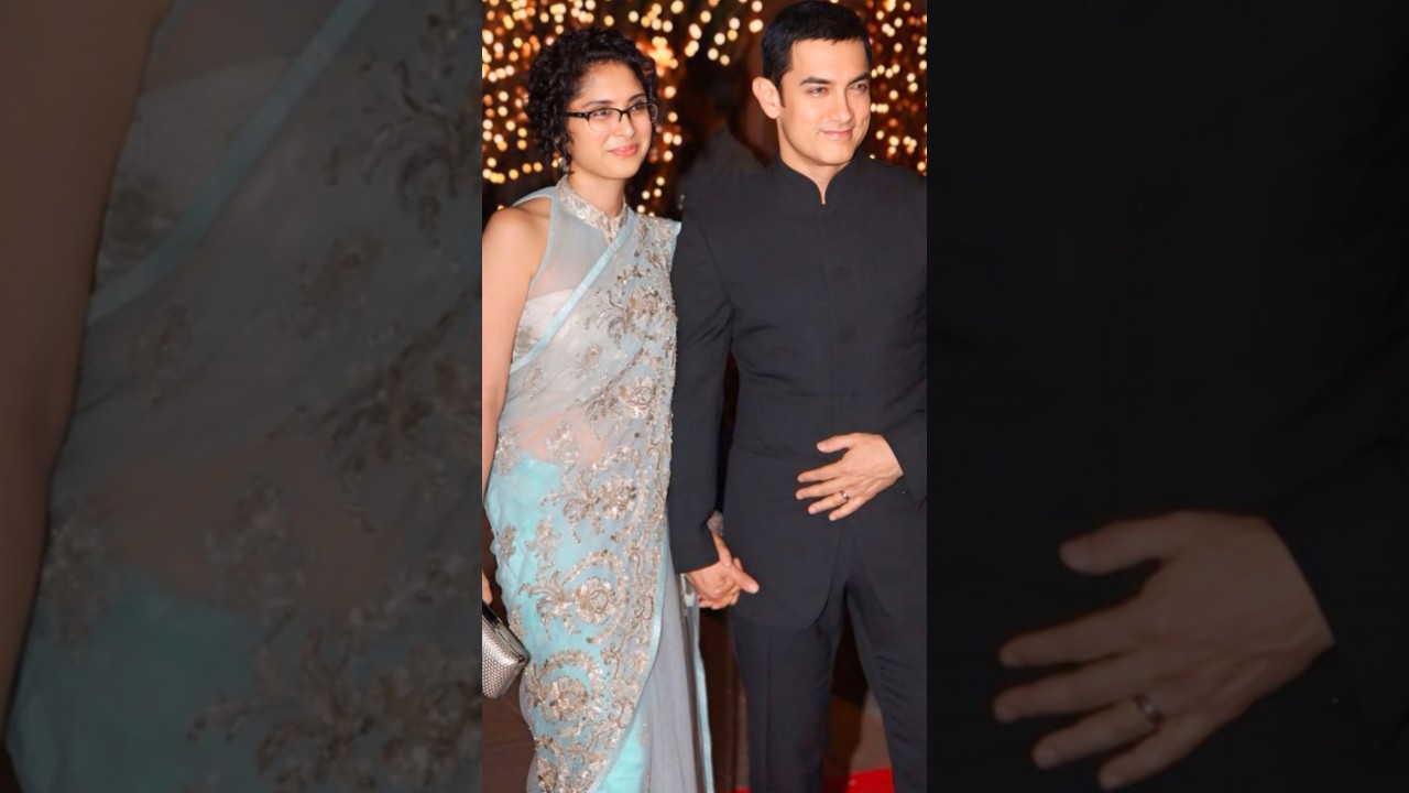 Amir Khan with his beautiful wife Kiran Rao #amirkhan #shorts