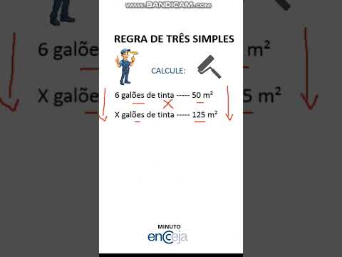 Minuto Encceja - Matemática - Regra de Três Simples - Aprenda e Revise #encceja #matemática