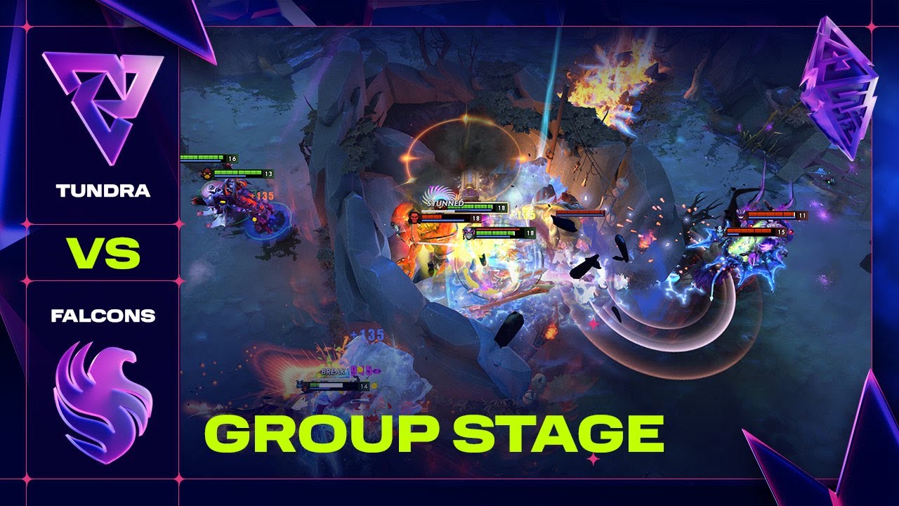 Falcons vs Tundra - BLAST Slam V Dota 2 Highlights