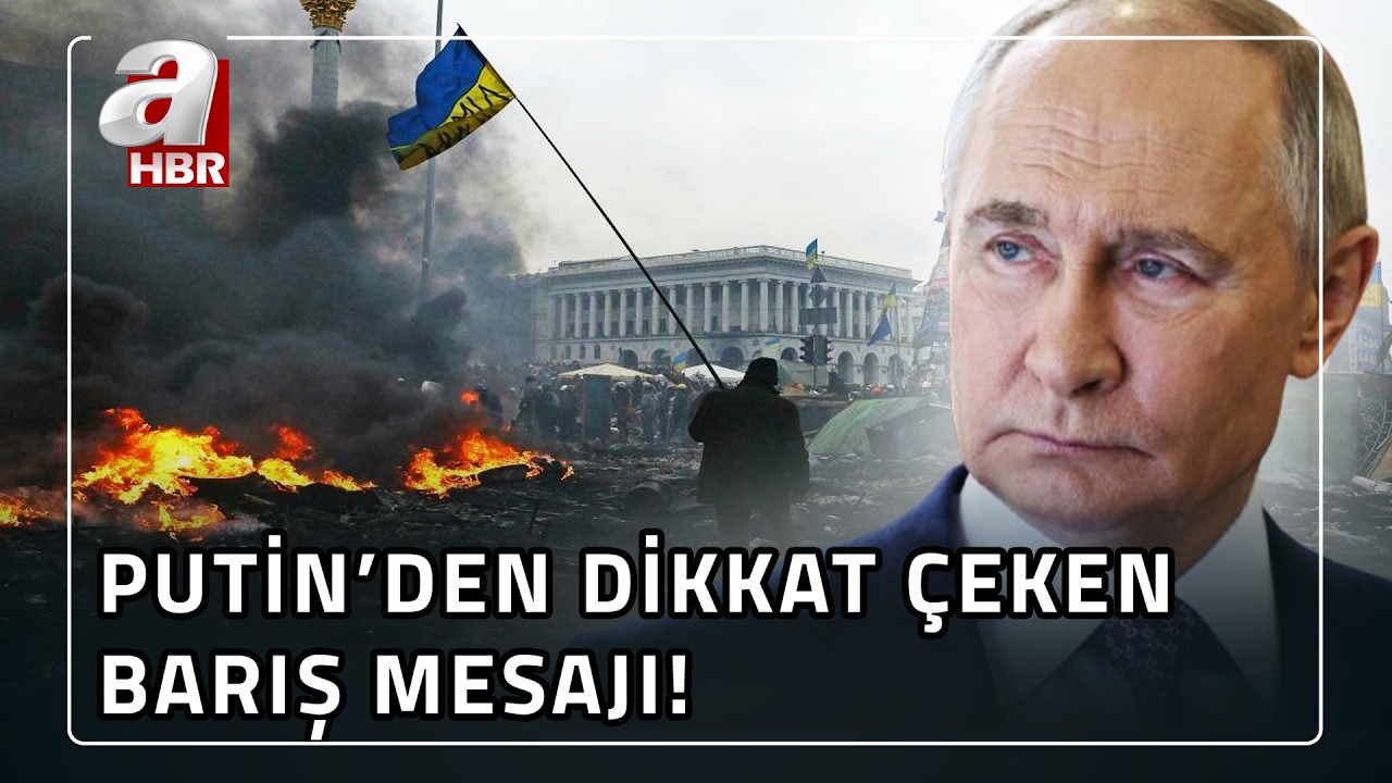 Putin'den Rusya-Ukrayna Barış Mesajı 🇷🇺