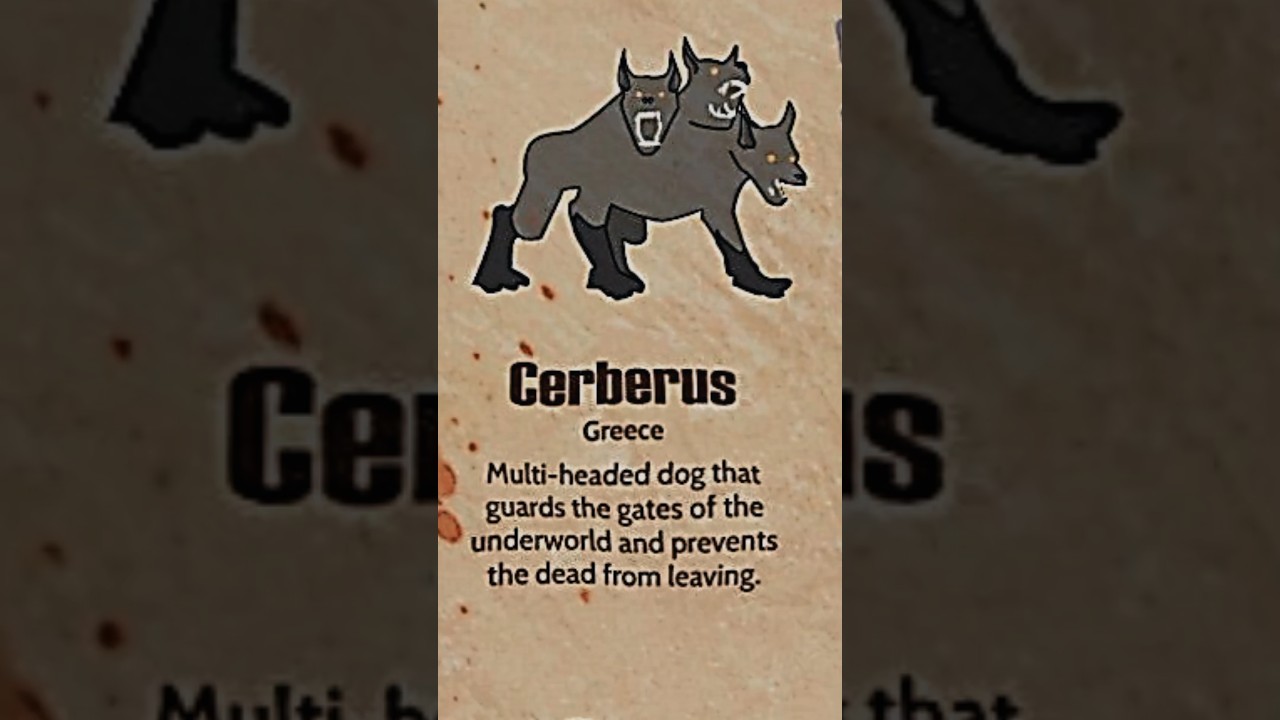 Discover the Mystical World of Cerberus: The Legendary Three-Headed Guardian 🐾 (Part 19)