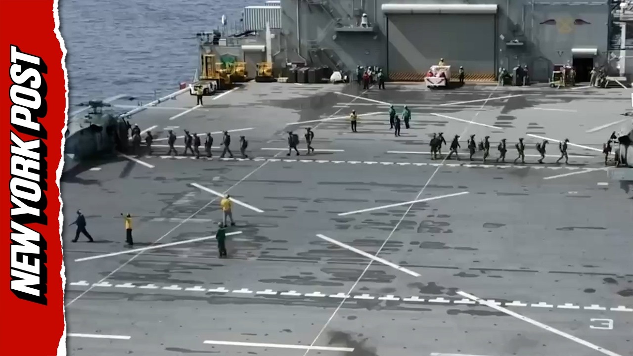 US Forces Intercept Sanctioned Vessel Linked To Iran In Overnight Operation