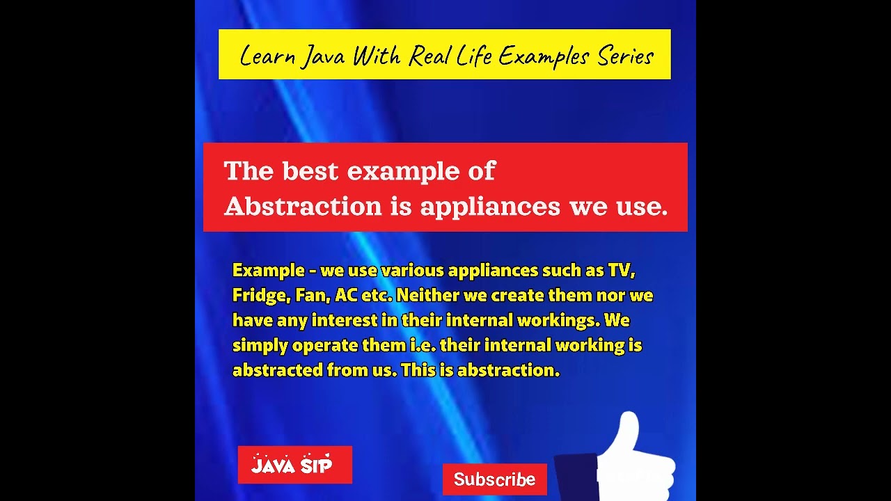 Understanding Abstraction with Real-Life Examples in Java 🖥️