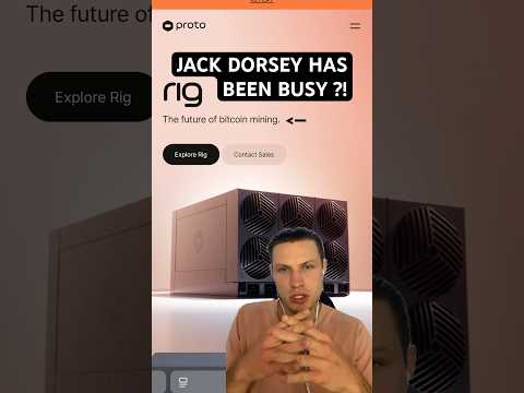Jack Dorsey’s PROTO Rig: Revolutionizing Bitcoin Mining! 🚀 #Bitcoinmining #cryptoMining