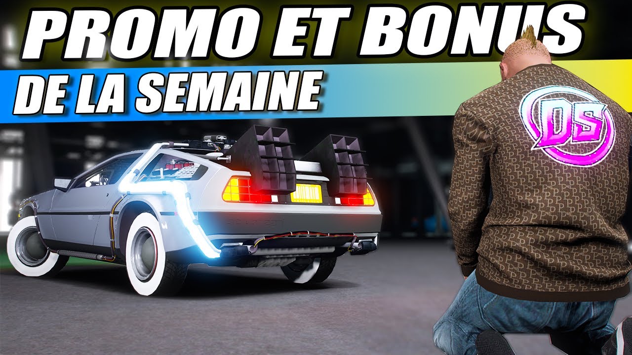 PROMO ET BONUS - EVENT RETOUR VERS LE PASSÉ - GTA ONLINE