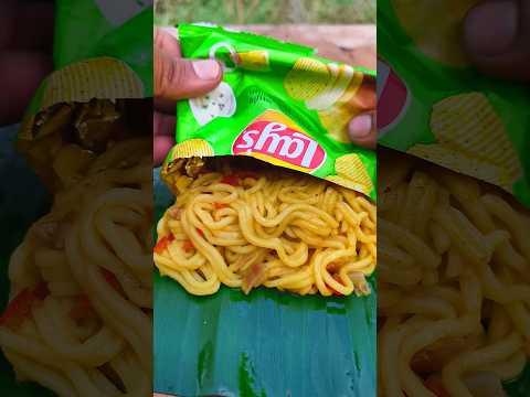 Lays Maggi Recipe || Pm Cooking || #shorts Plastic Pe Bana Maggi