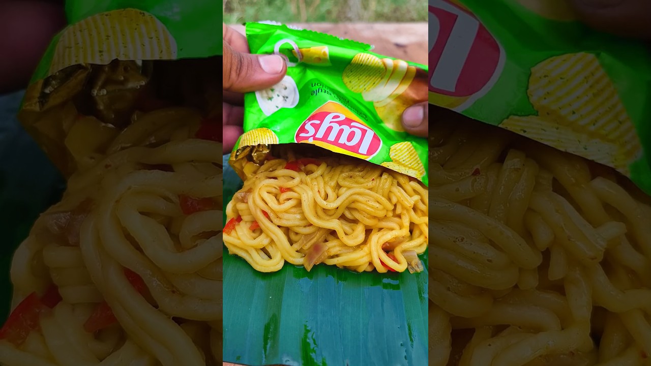Lays & Maggi Recipe | Pm Cooking #shorts 🍜