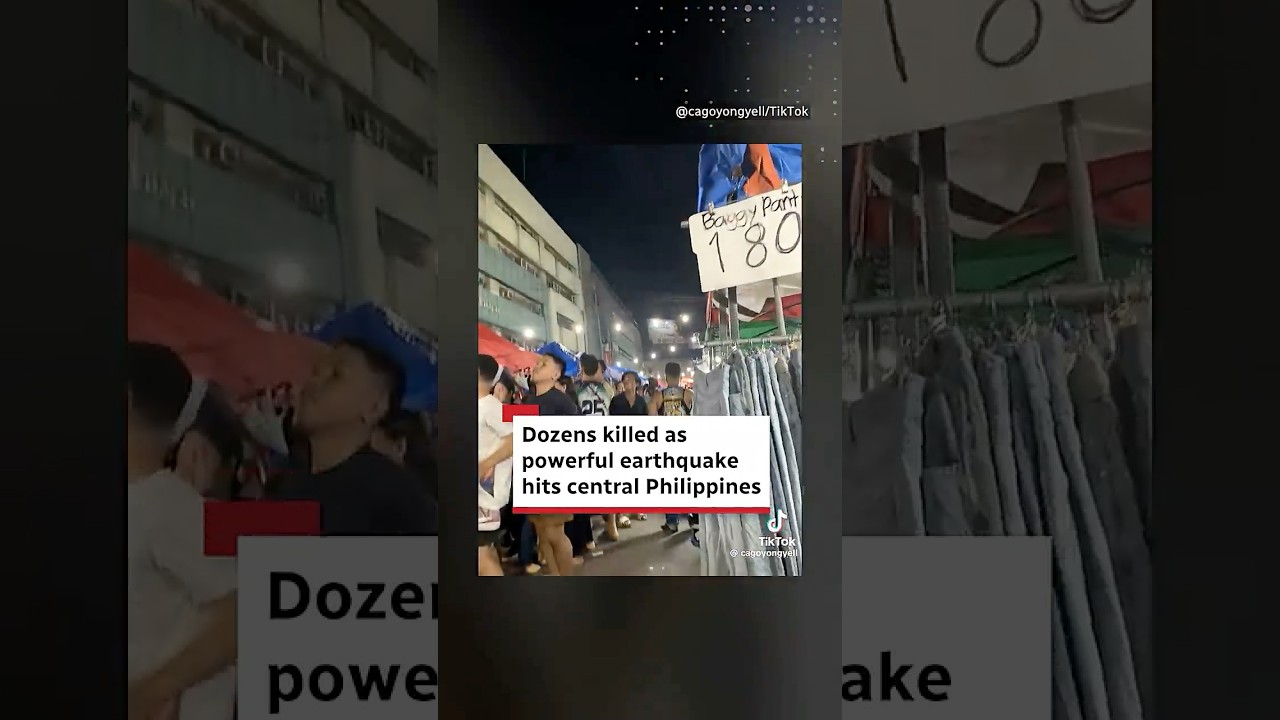 69 Dead in 6.9 Magnitude Quake in Central Philippines 🌏