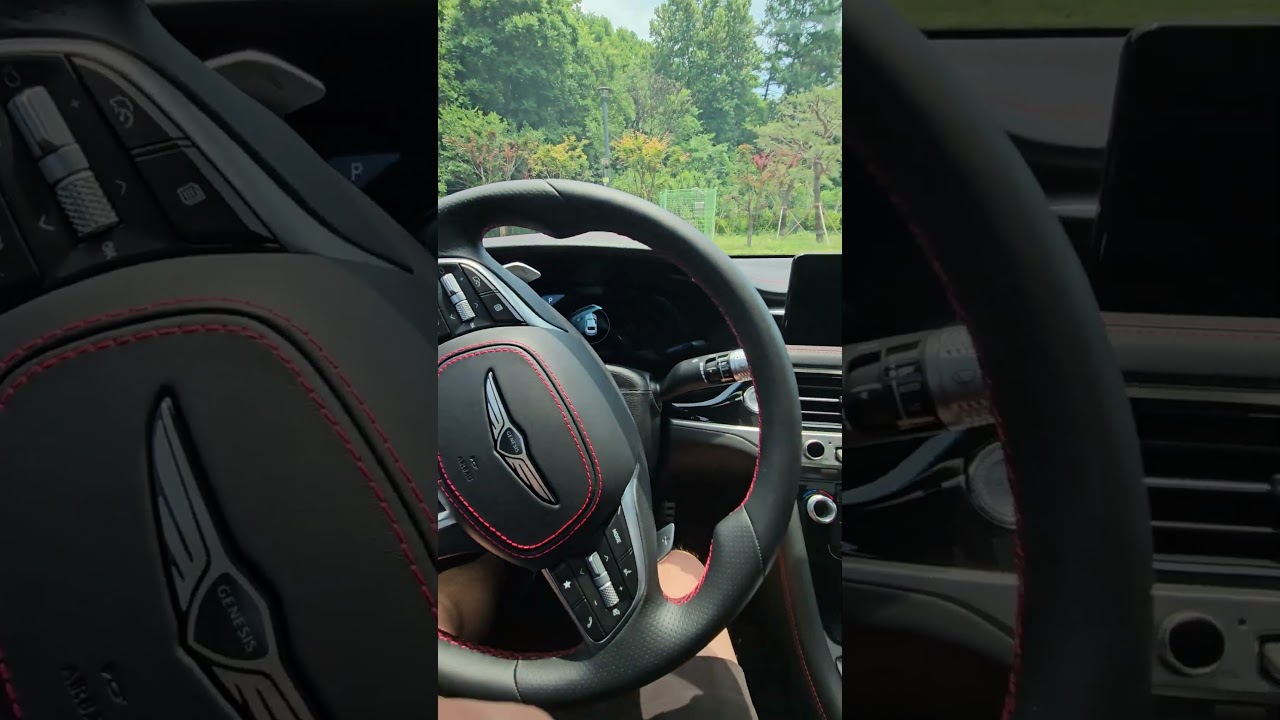 더 뉴 G70 3.3T 시동 방법 🚗