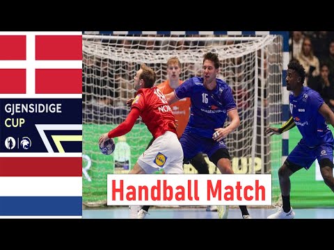 Denmark Vs Netherlands handball match Gjensidige Cup 2025