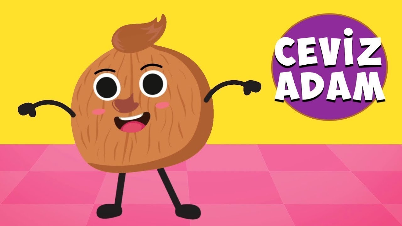 Ceviz Adam Şarkısı 🎶 Eğlenceli Çocuk Öğretici