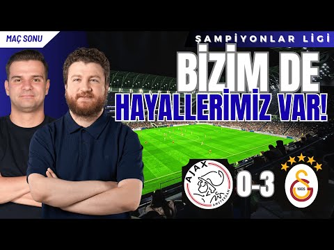 Ajax 0-3 Galatasaray | Turu Geçtik, Hedef İlk 8! Tüm Hesaplar, Ülke Puanı, Osimhen!