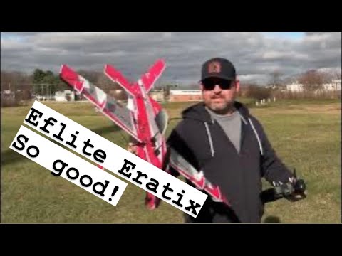 E-Flite Eratix 3D Flat Foamy RC Plane Test ✈️