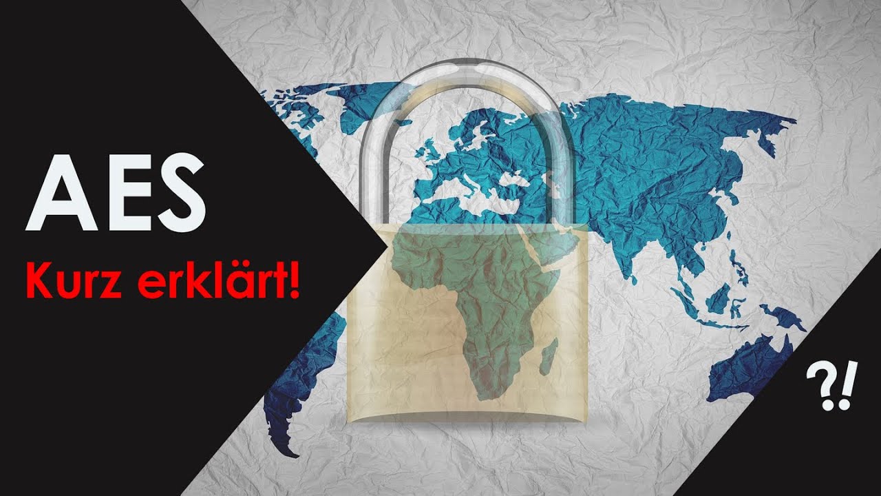 AES Verschlüsselung einfach erklärt 🔐 – Das Wichtigste auf einen Blick