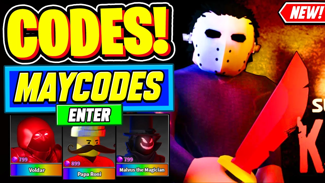 Survive The Killer Codes May 2025 🎮