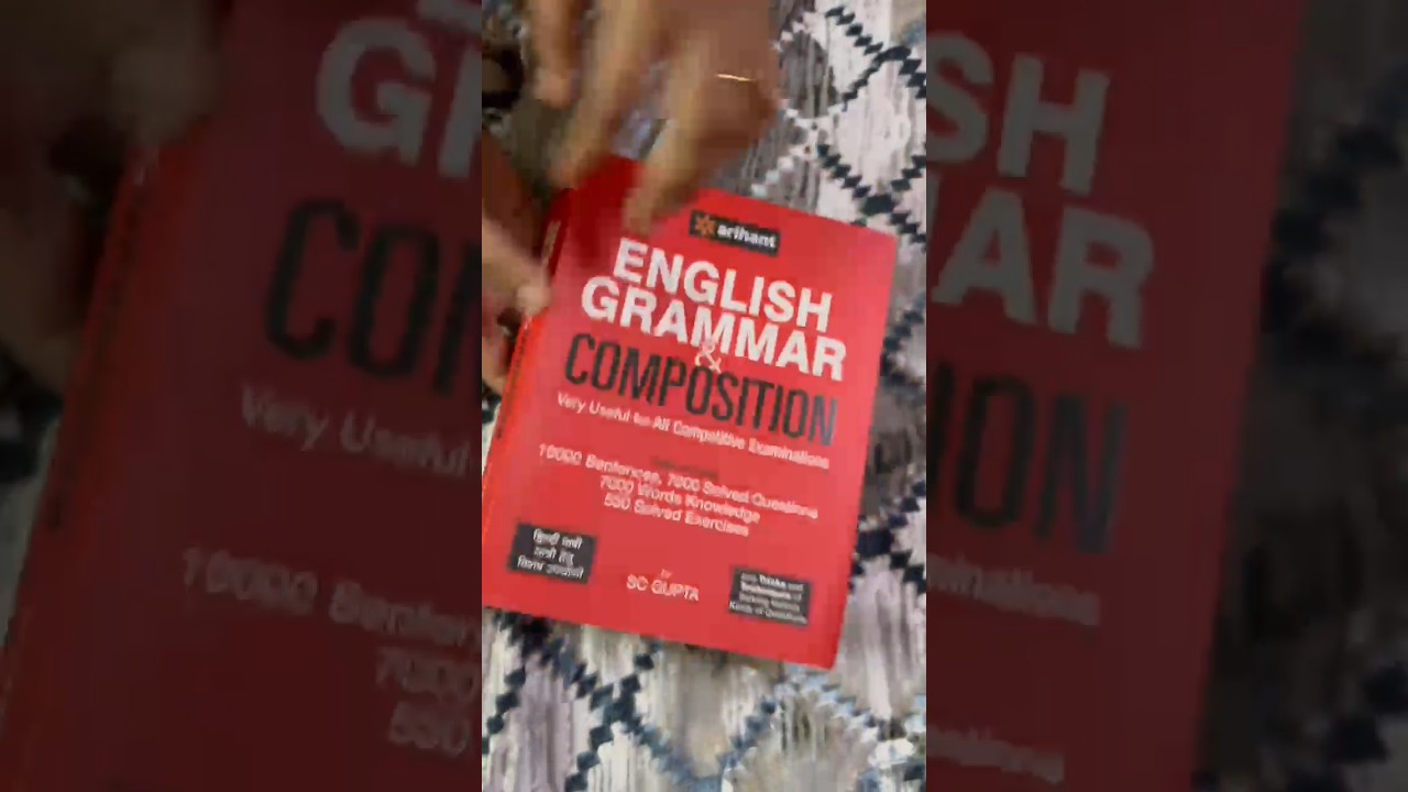Top English Grammar Book with 1000 Sentences 📘