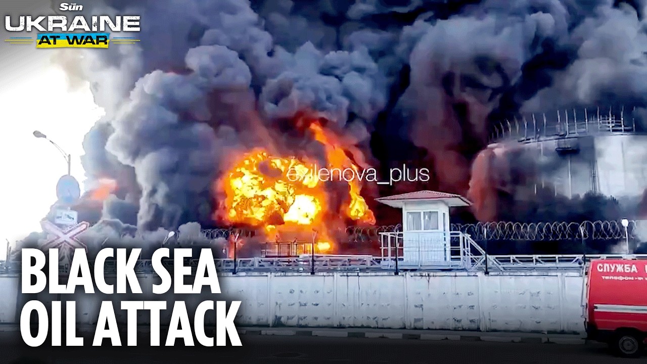Ukraine Special Forces Hit Rosneft Oil Terminal 🚀