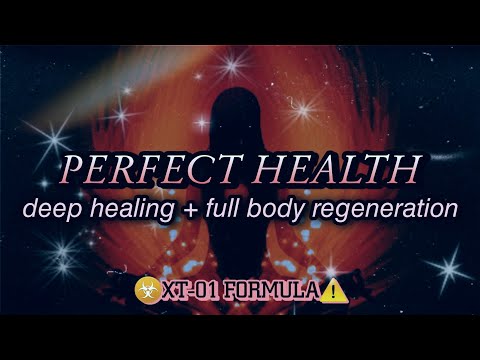{FULL BODY HEALING❗}PERFECT HEALTH SUBLIMINAL🌀|| Body Regeneration + Cleanse Energy