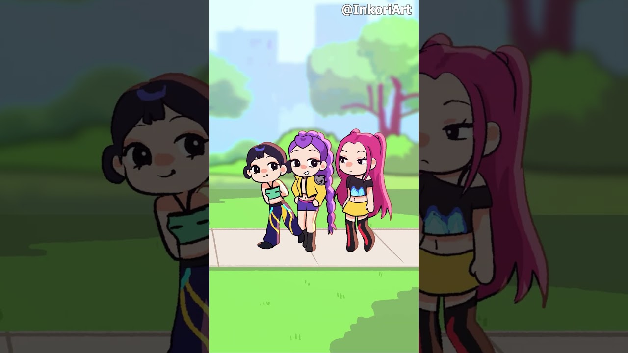 SAJA Boys Meet Huntrix ๐ฆ | Epic KPOP Demon Hunters Animation