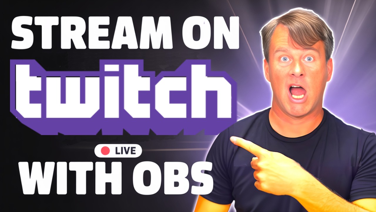 OBS Studio Tutorial: Stream to Twitch Like a PRO in 8 Minutes