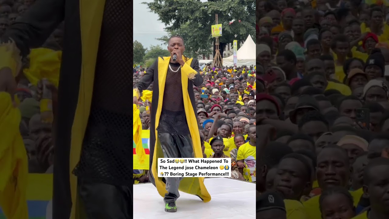 Dr. Jose Chameleon Rocks the Stage at President Museveni’s Campaign in Katakwi 🎶