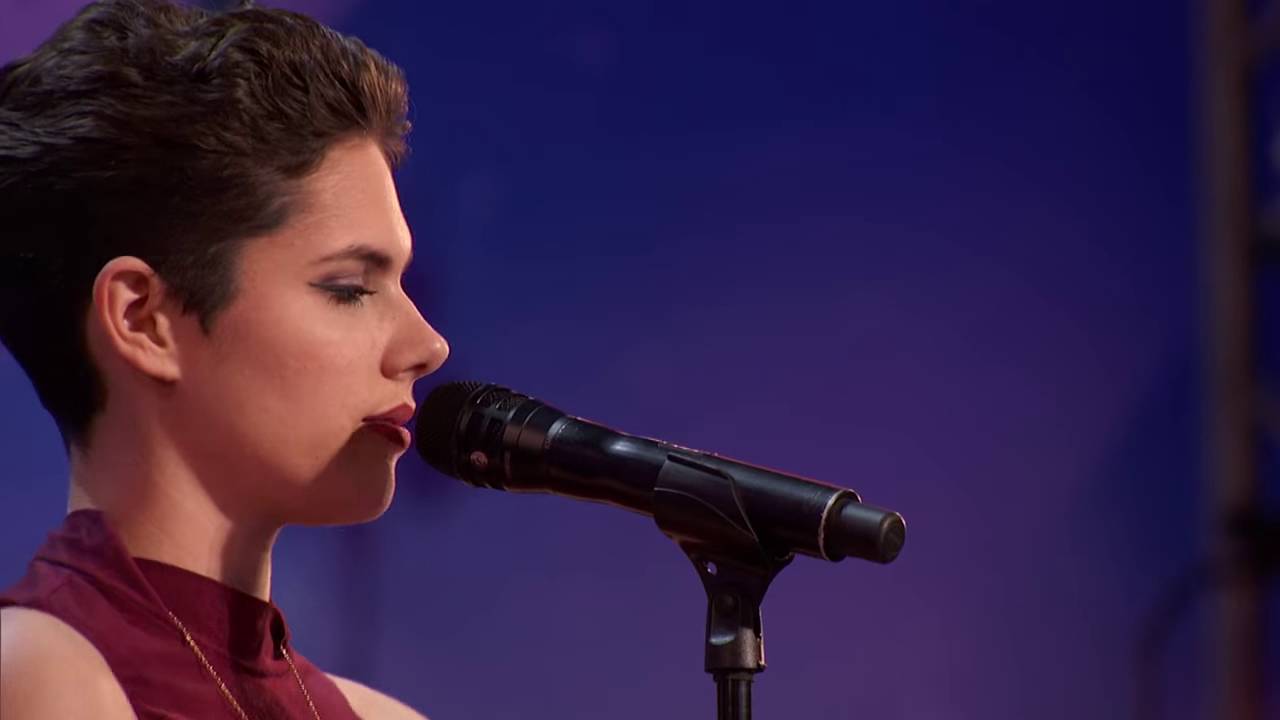 Teen Cancer Survivor Calysta Bevier Shocks AGT with Golden Buzzer from Simon Cowell 🎤