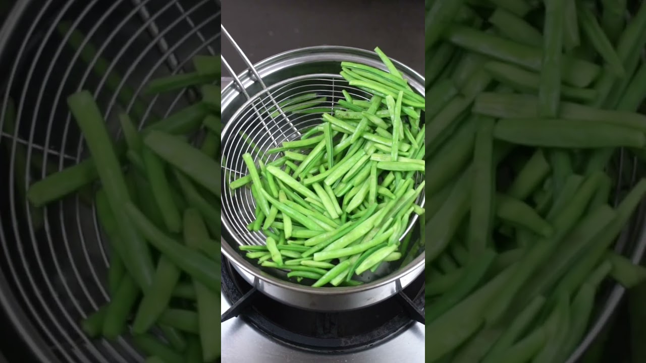 Crispy Gavar Fry | कुरकुरी गवार भाजी 🌿