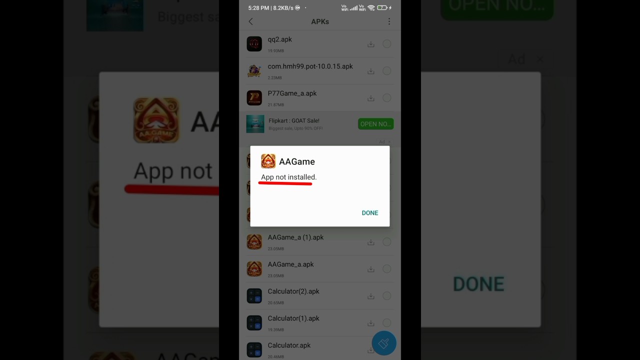 Fix App Not Installed Error 📱