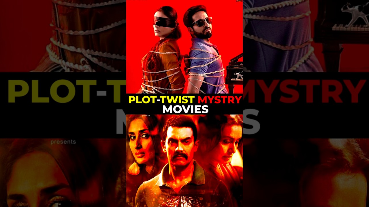 3 Top 3 Mind-Blowing Bollywood Suspense Thriller Movies 🎬 | Must-Watch Mystery Films