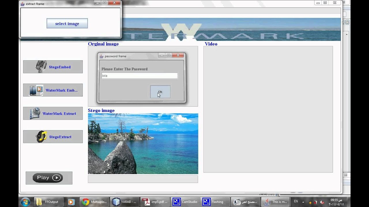 Watermarking and Steganography for Speech Signals (Part 2)