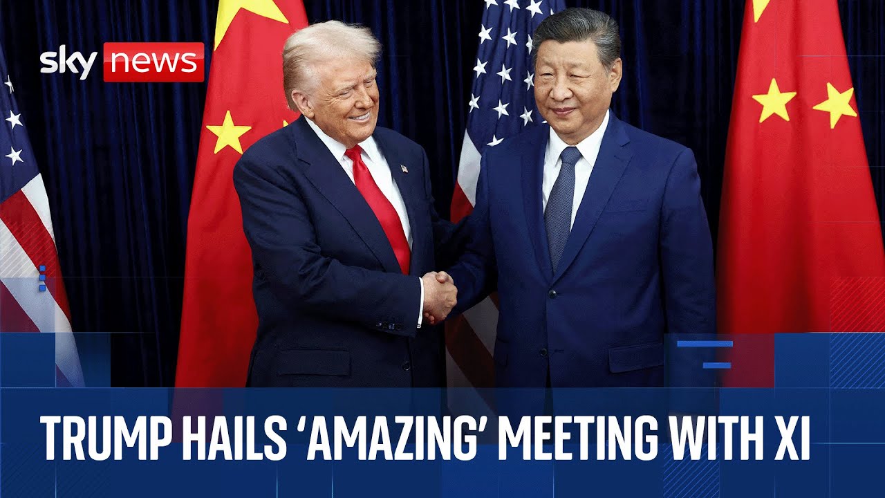 Trump Meets Xi Jinping in South Korea 🇰🇷
