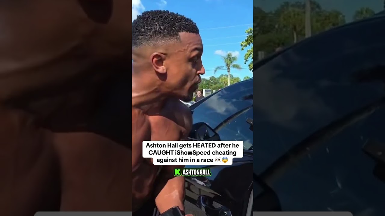 Ashton Hall Confronts iShowSpeed Over Cheating 😯