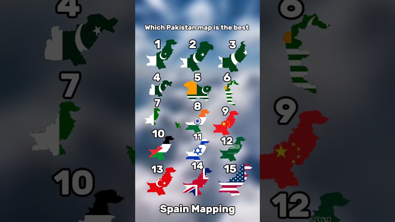Best Pakistan Map for Geography & History 🗺️