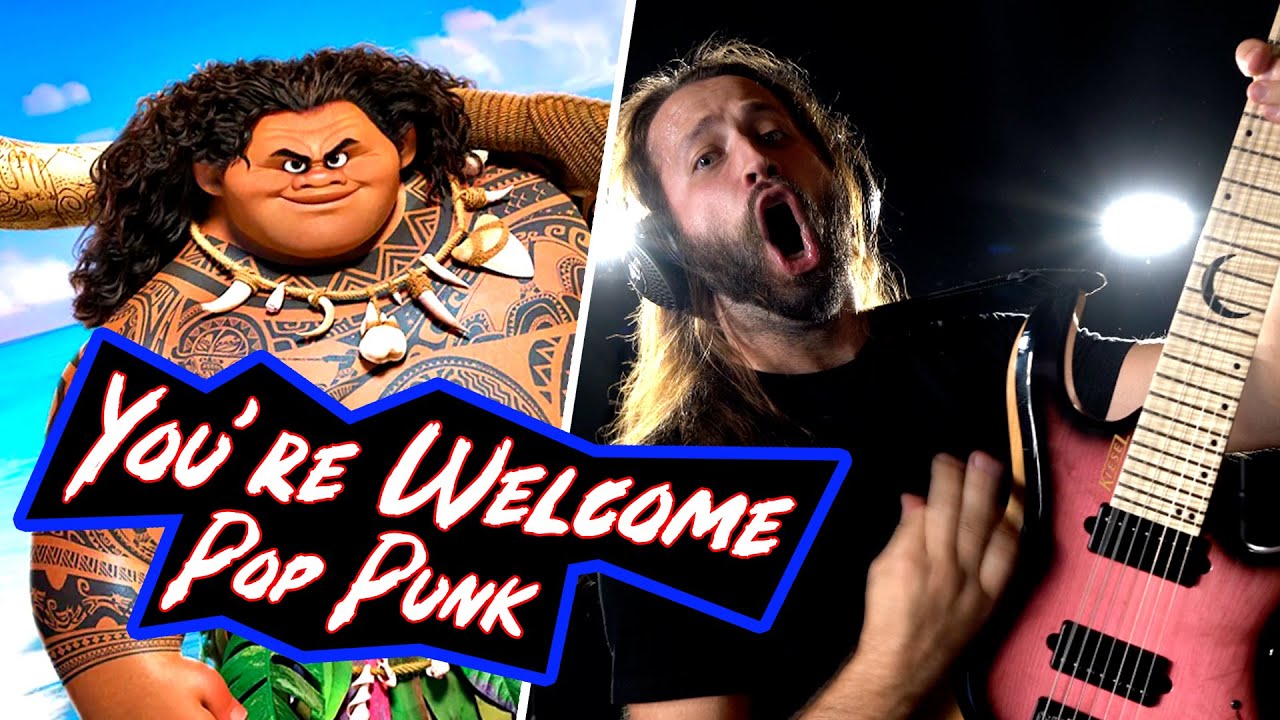 Moana's 'You're Welcome' Cover by Jonathan & Friends 🎶