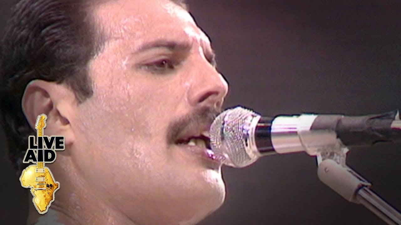 Queen's Iconic Live Aid Performance of 'Crazy Little Thing Called Love' 🎸