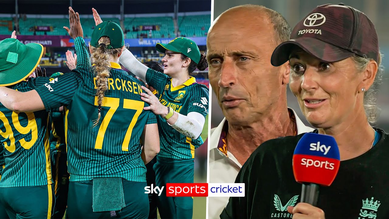 South Africa Dominates England! Wolvaardt & Kapp Lead the Charge to World Cup Final 🏆