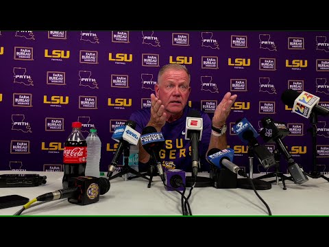 LSU Brian Kelly LOSS to Ole Miss postgame press conference