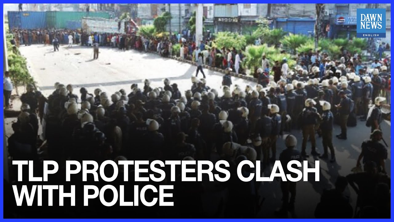 TLP Protest March in Lahore Turns Violent 🚓