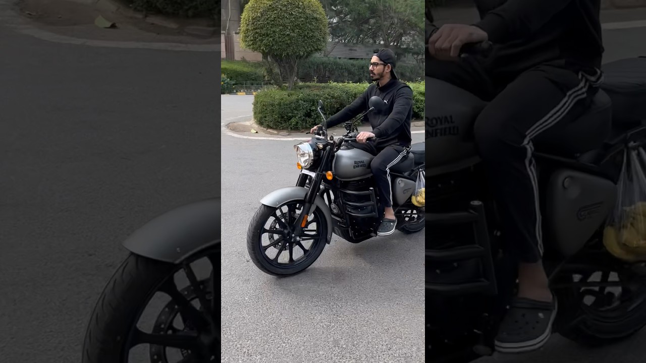 Stunning Gun Metal Grey Royal Enfield Classic 350 🚲 | Must-See Bike