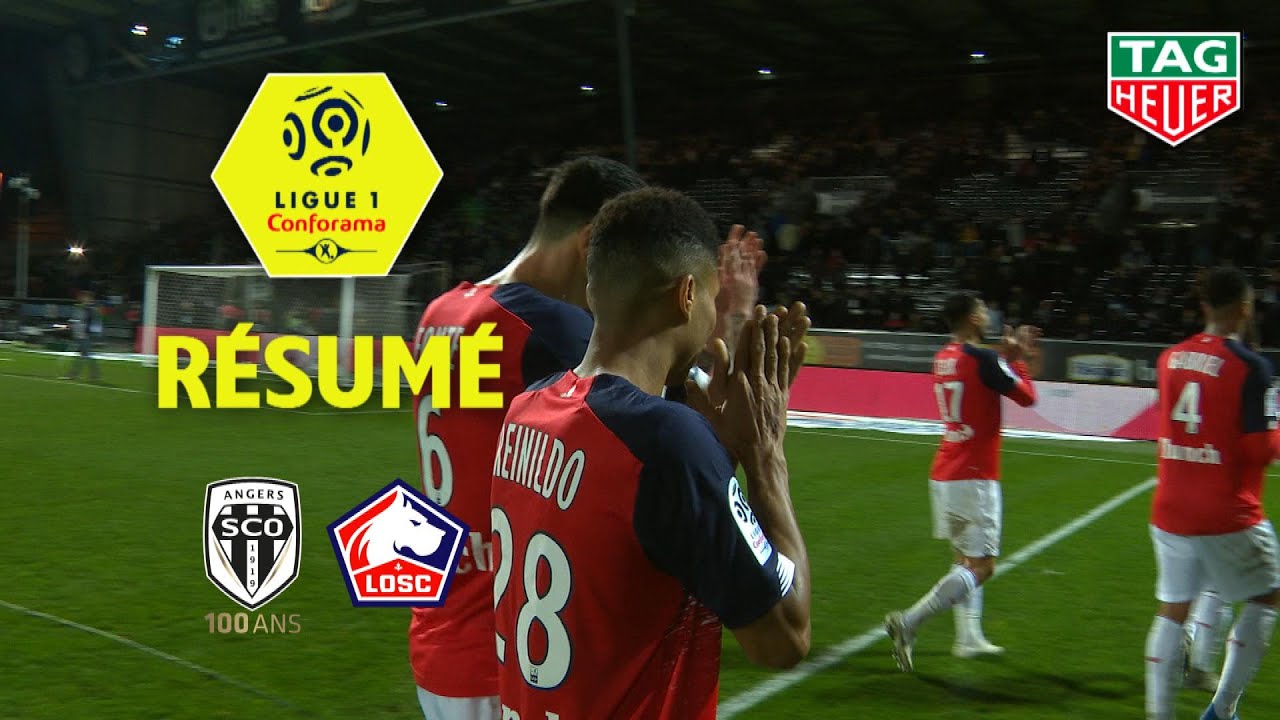 Revivez les Meilleurs Moments du Match Angers SCO vs LOSC (0-2) ⚽ - Saison 2019/2020